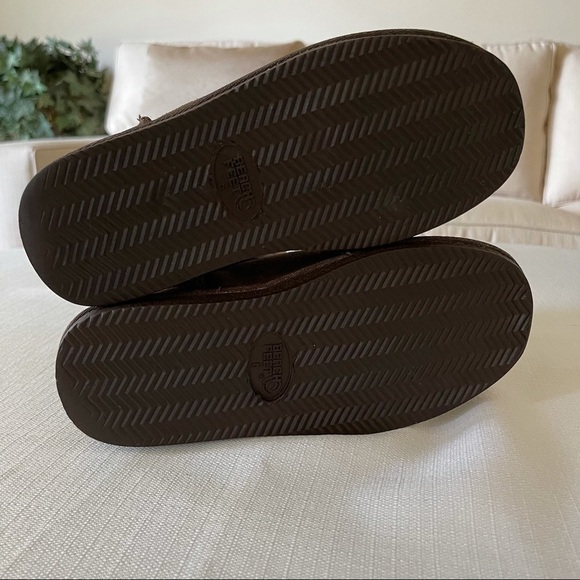 Beach Feet Australian Boots Sheepskin Suede Chocolate - Picture 12 of 16